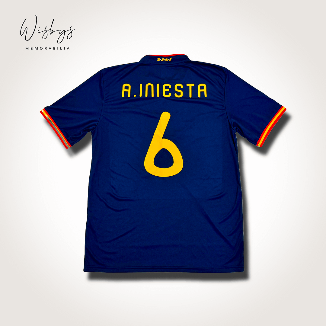 Andres Iniesta World Cup Jersey – Wisbys